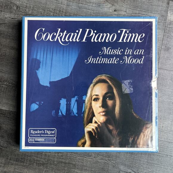 BRAND NEW Cocktail Piano Time:Music in Intimate Mood Box Set Vinyl 1970 SEALED - Picture 1 of 7